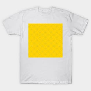 yellow green geometric pattern T-Shirt